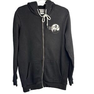 ✌️Dutch Bros Coffee VINTAGE Black Hoodie Zip Up Hoodie small DUTCH MAFIA …